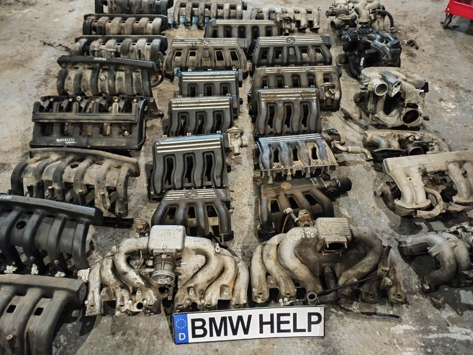 Впускные коллектора БМВ BMW Е32 E34 Е36 Е38 Е39 Е46 Е70 Ф10 Ф25 F30