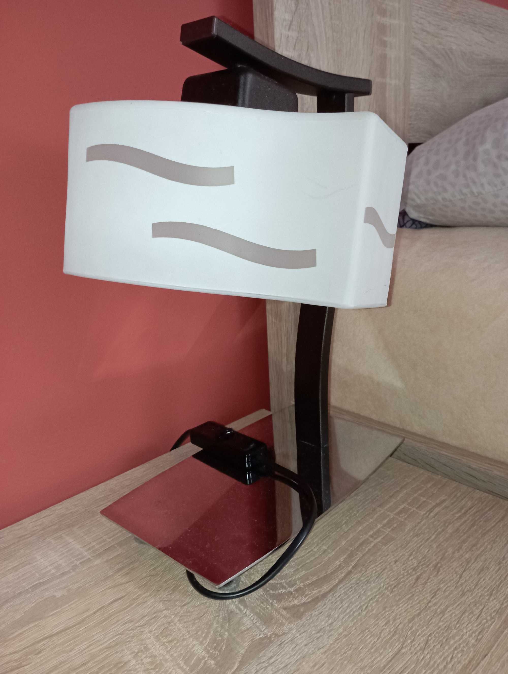 Lampa sufitowa do sypialni + lampka nocna