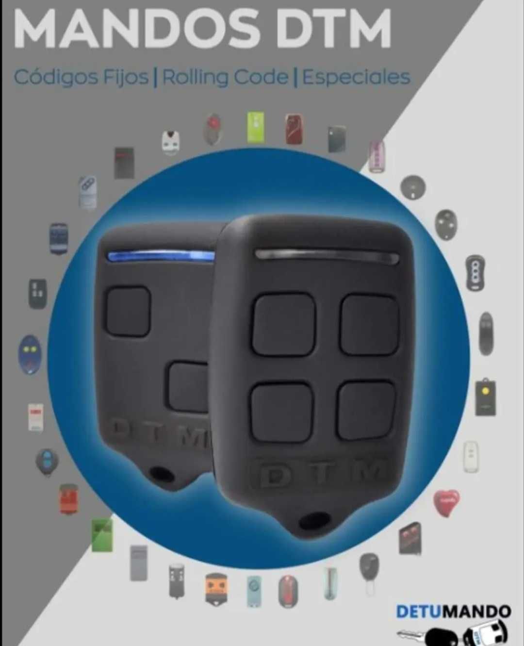Comando RF para Portão/Automatismo