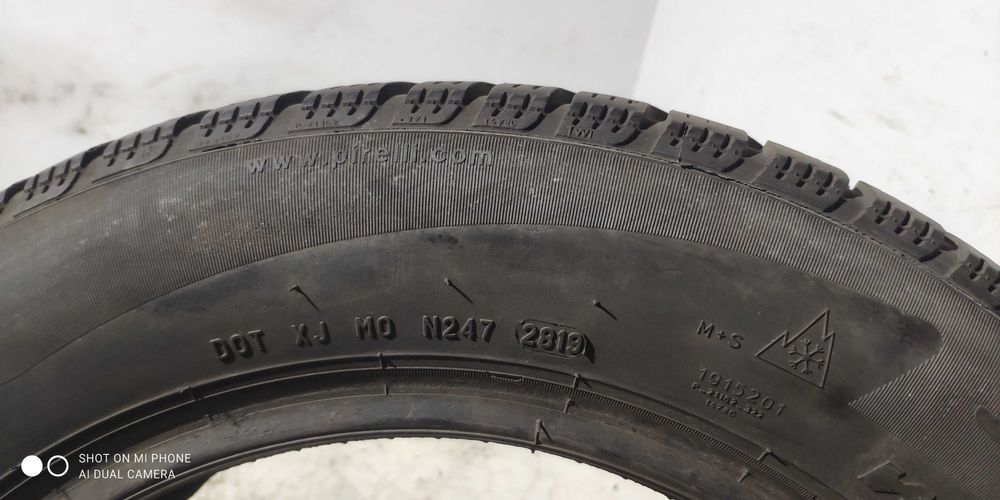 Opony 185/65R15 PIRELLI zima SNOWCONTROL WINTER 190 serie 3 para 2szt