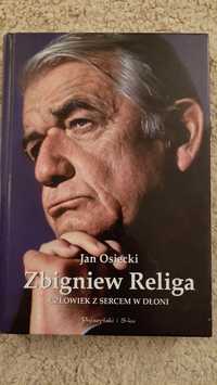 Zbigniew Religa książka pt. Człowiek z sercem w dłoni