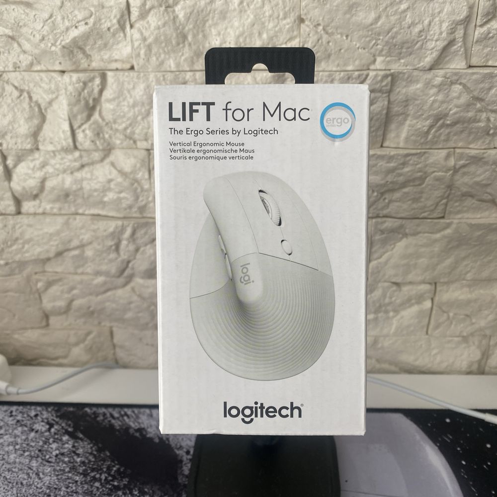 Миша Logitech Lift for Mac Vertical Ergonomic Bluetooth