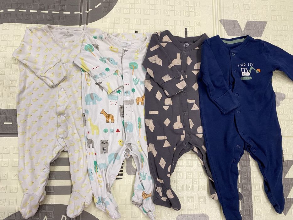 Набір у пологовий 0-3 міс, для новонароджених 56-62 розмір