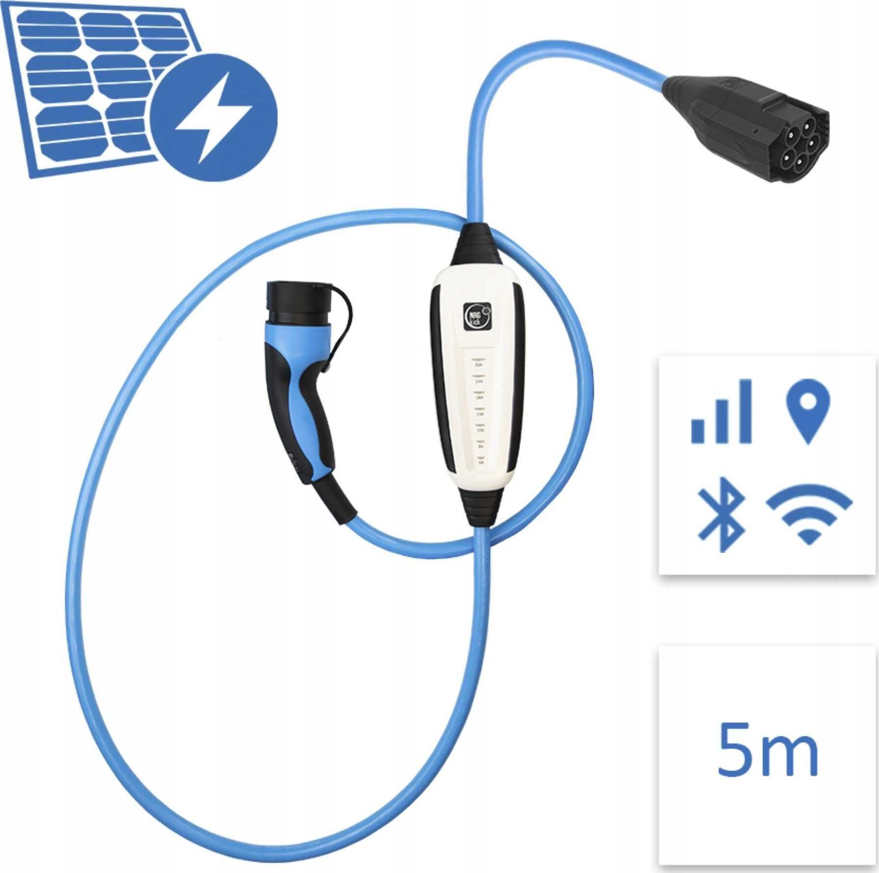 NRGkick Pure 5m Ładowarka do auta EVSE WiFi GPS SIM z opłaconym PV
