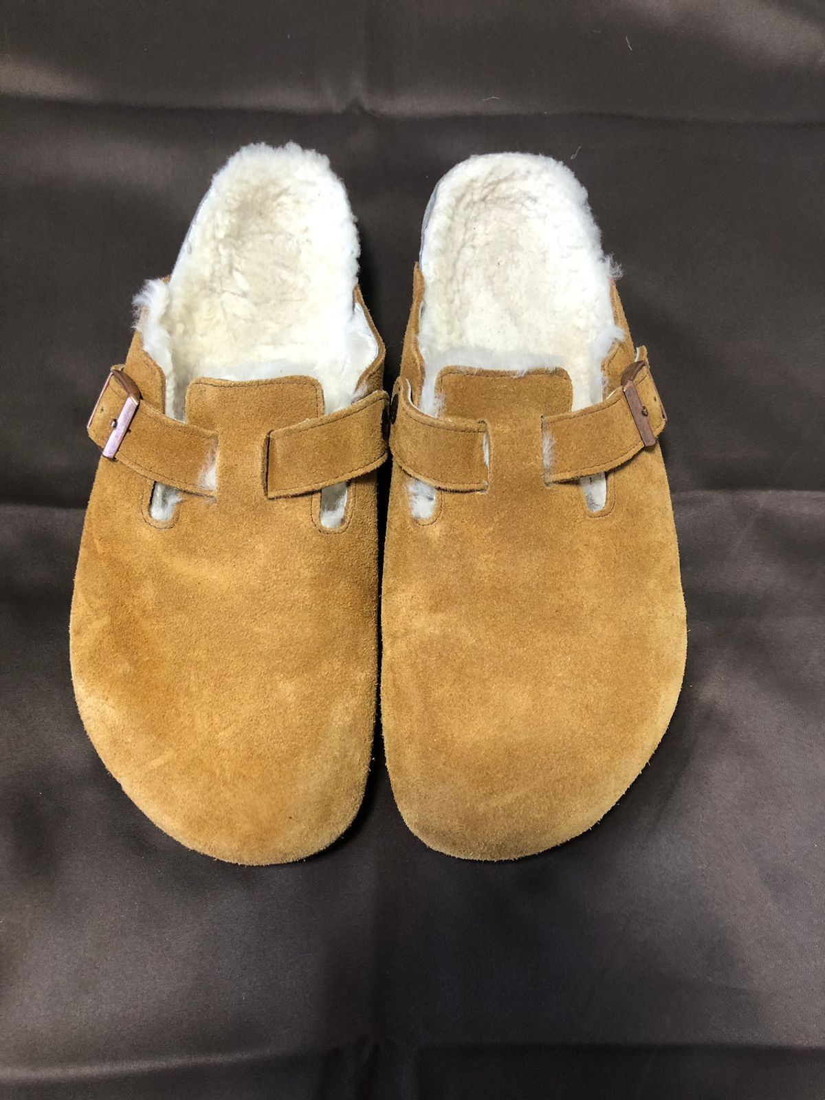 Домашні шкіряні тапочки (мюлі) Birkenstock