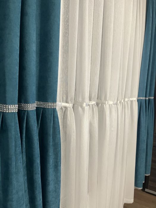 Firanki zaslony komplet