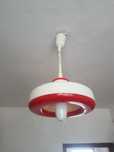 Lampa wisząca z automatem plastik z czasów PRL