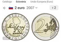 Moeda 2€, Eslovénia 2007