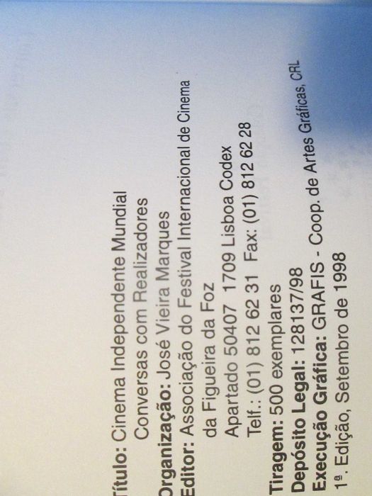 Cinema Independente Mundial - Festival de Cinema da Figueira da Foz