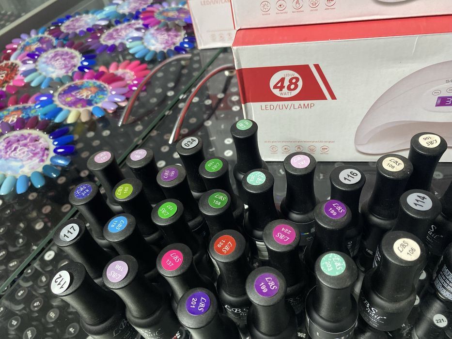 Гель-лаки по оптовим цінам ( всі нові, в роботі не були)