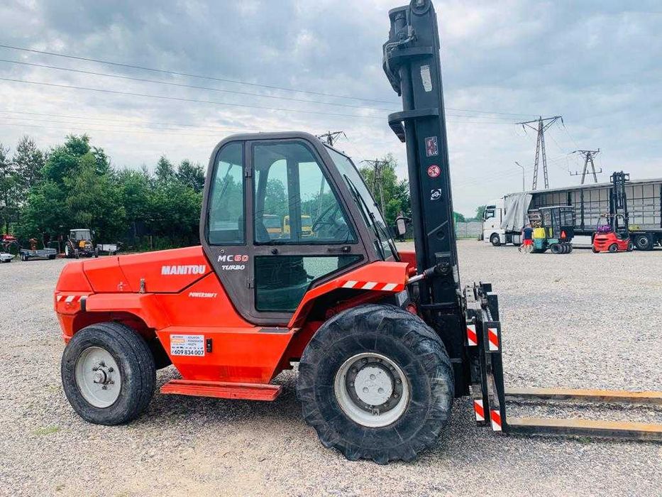 WYNAJEM  wózek widłowy MANITOU MC 60  6 T  Terenowy Radom
