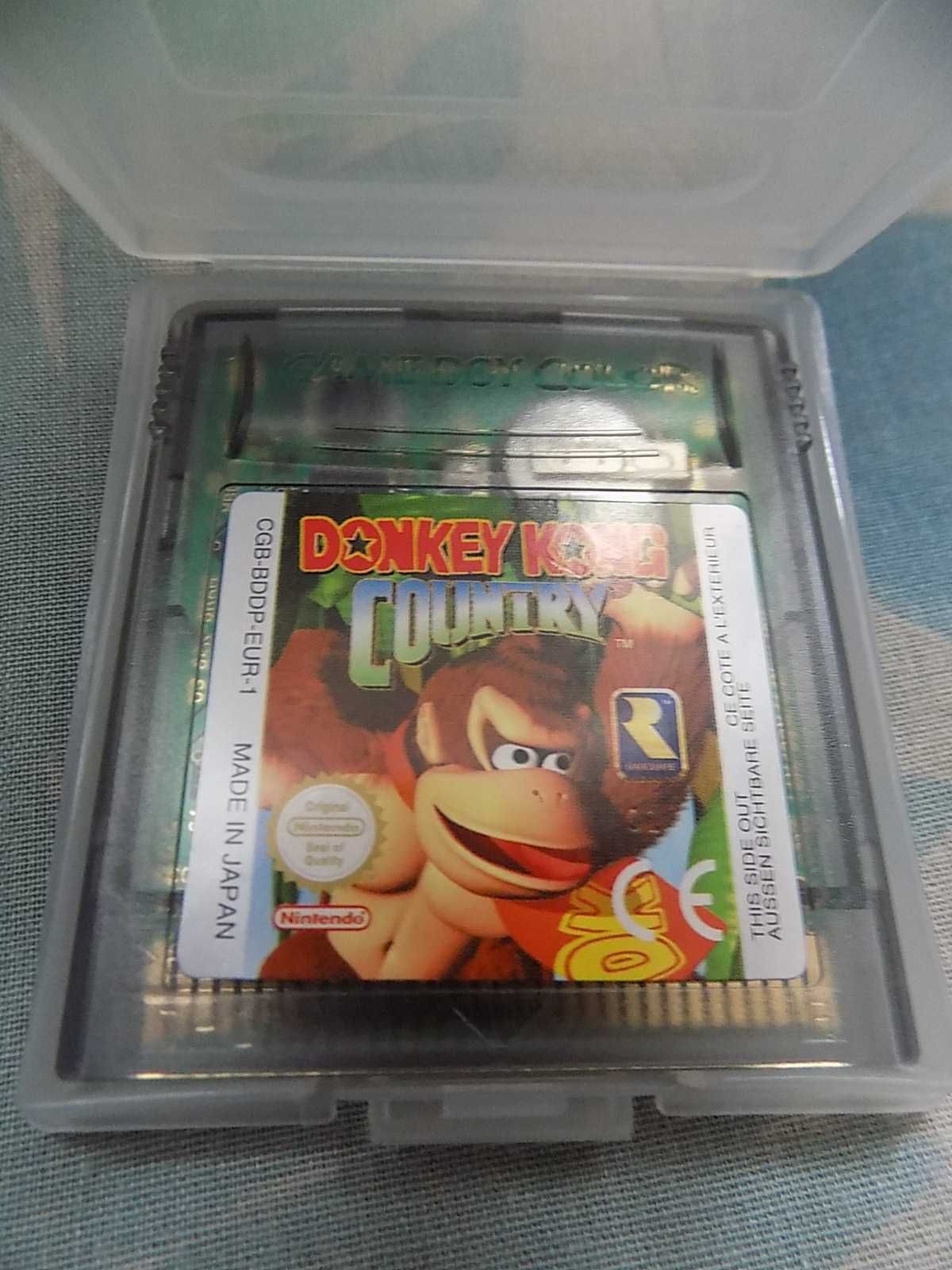 Gra Donkey Kong Country! na Nintendo Game Boy Color/GameBoy Advance SP