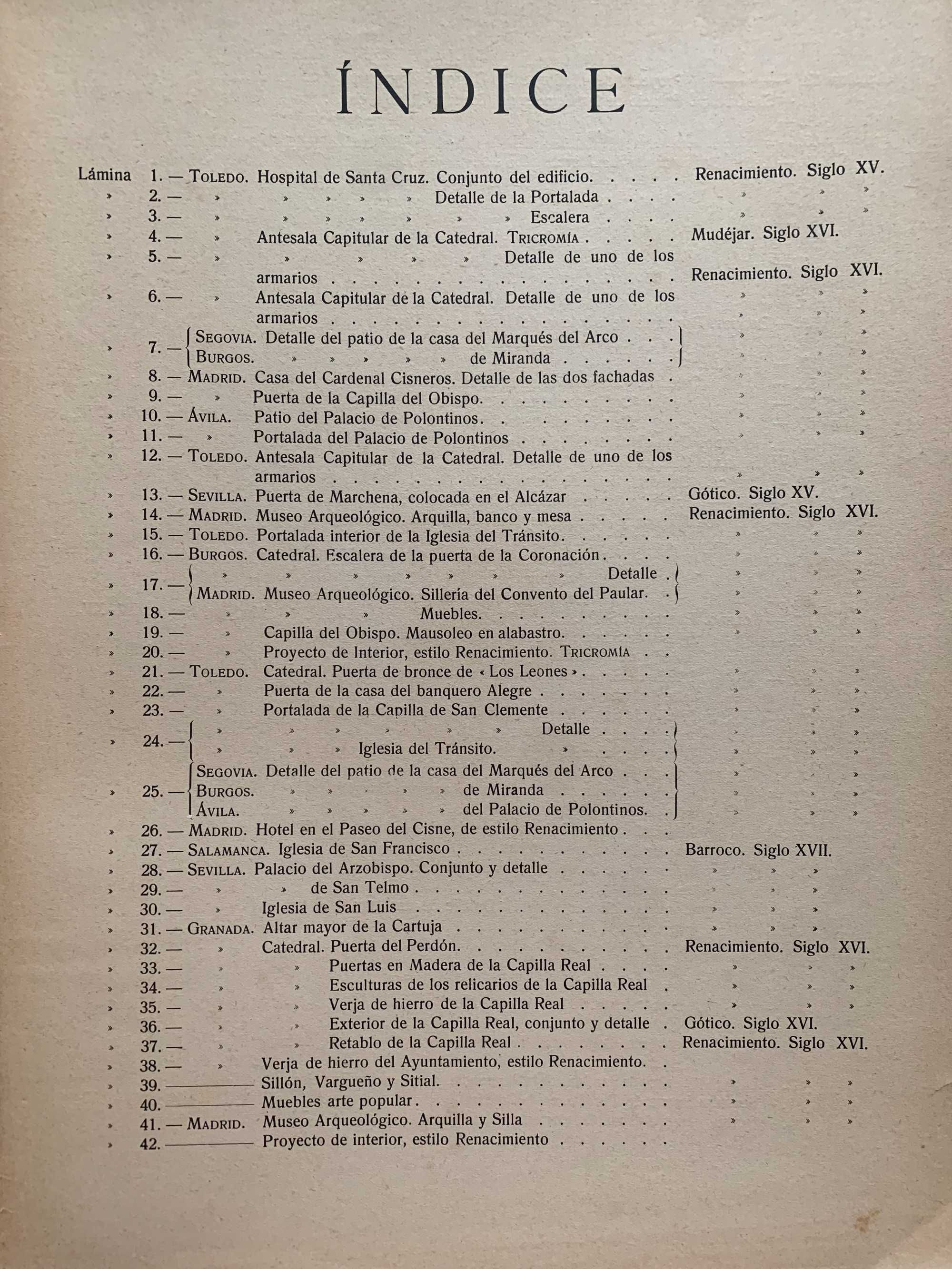 Папка 1917.ARTE DECORACION EN ESPANA.Архітект-декорат. мист.84ст.1 ТОМ