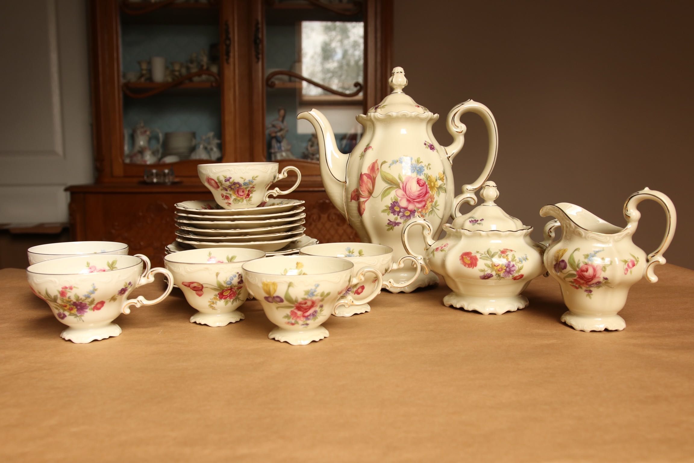 Serwis Rosenthal Pompadour porcelana dla 6 osób