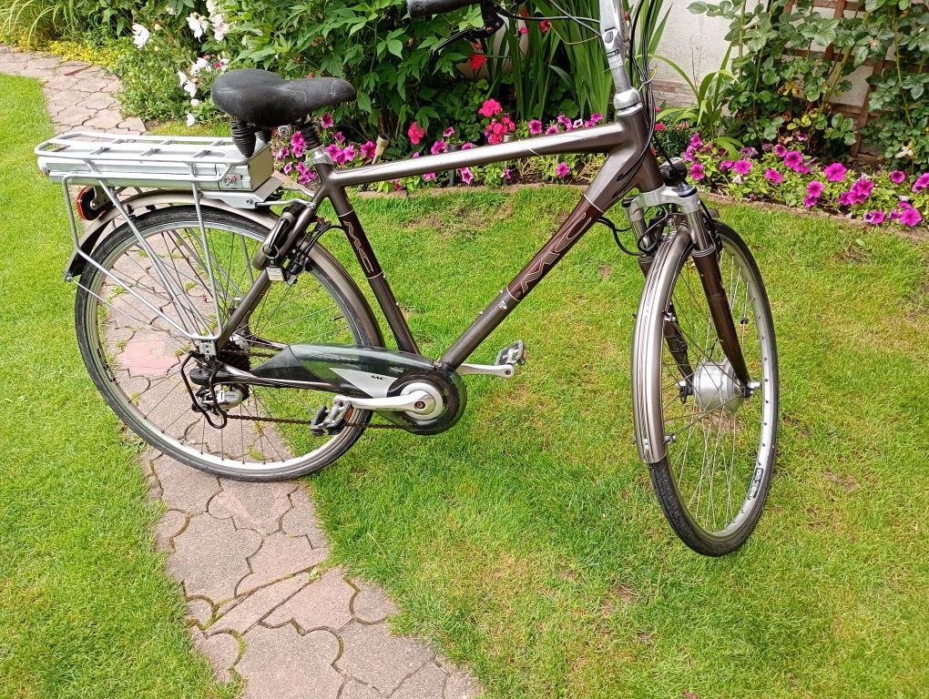 Rower męski elektryczny
