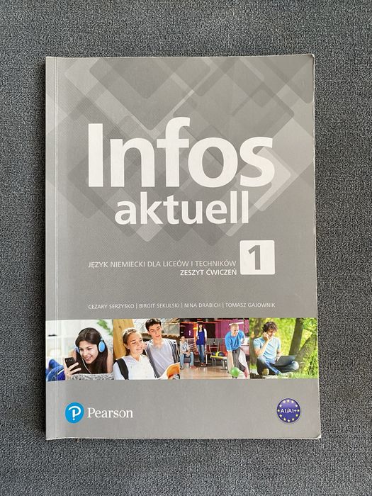 Zeszyt ćwiczeń j. niemieski Infos aktuell 1