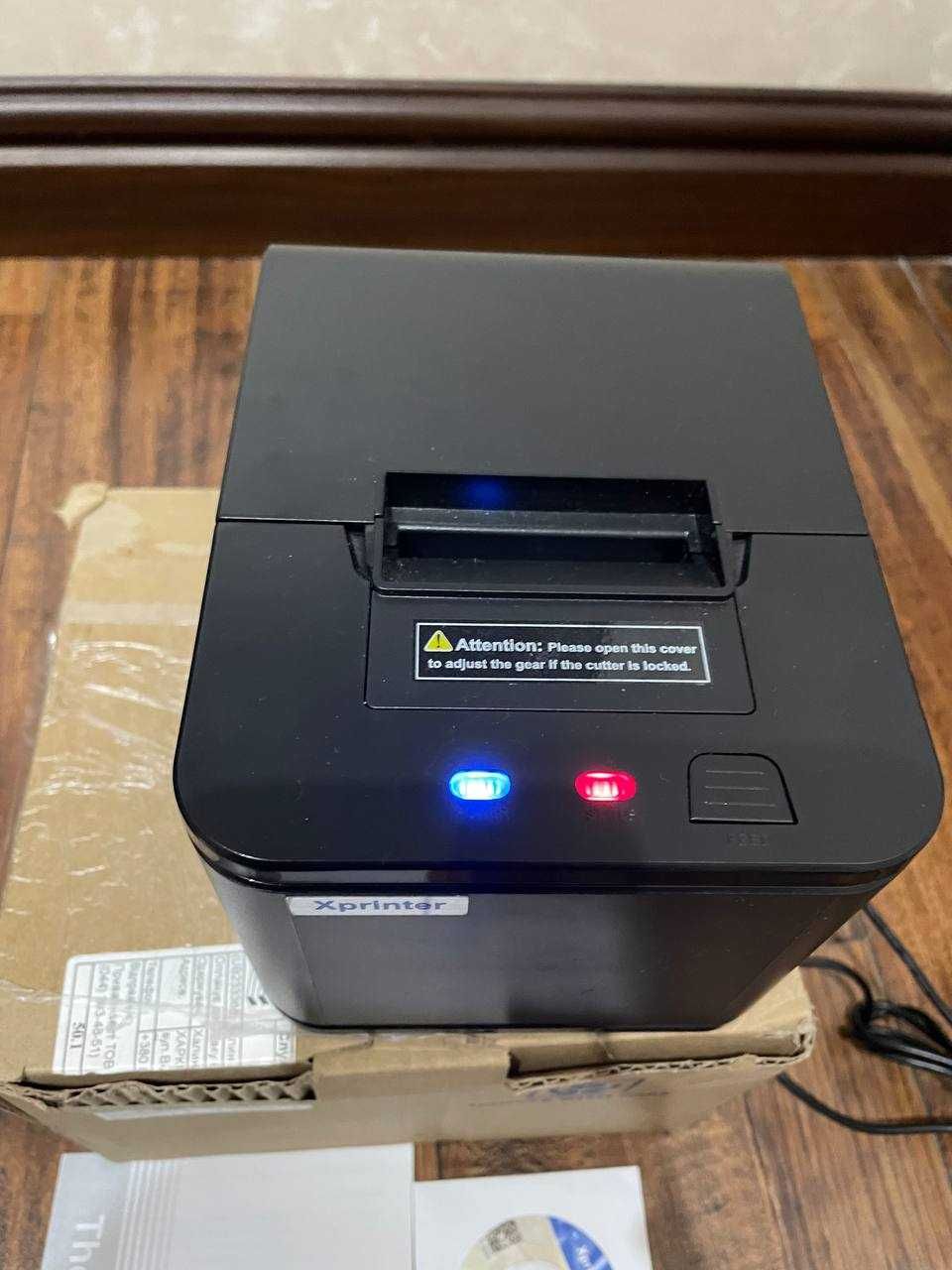 Принтер чеків Xprinter XP-C58H LAN Ethernet+USB