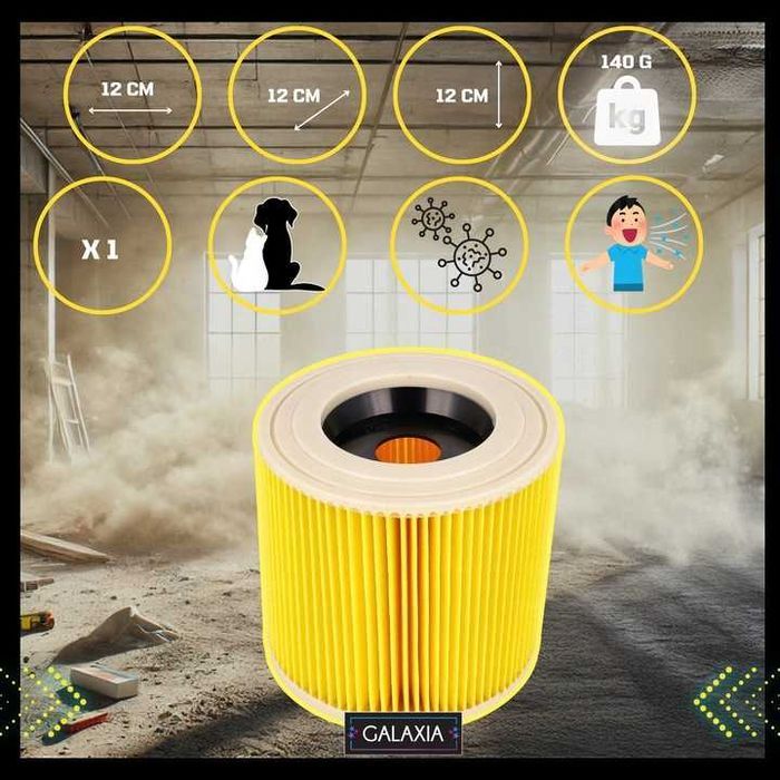 Filtr do Odkurzacza Karcher WD3 WD 3 MV3 WD2 SE4001 KWD3 V12 V15