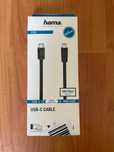Hama - Kabel USB-C 0,75m czarny