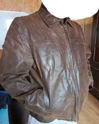 Куртка шкіряна (нубук) чоловіча демісезон