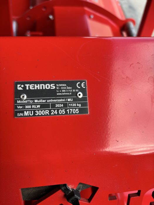 Kosiarka bijakowa mulczer Tehnos 3m