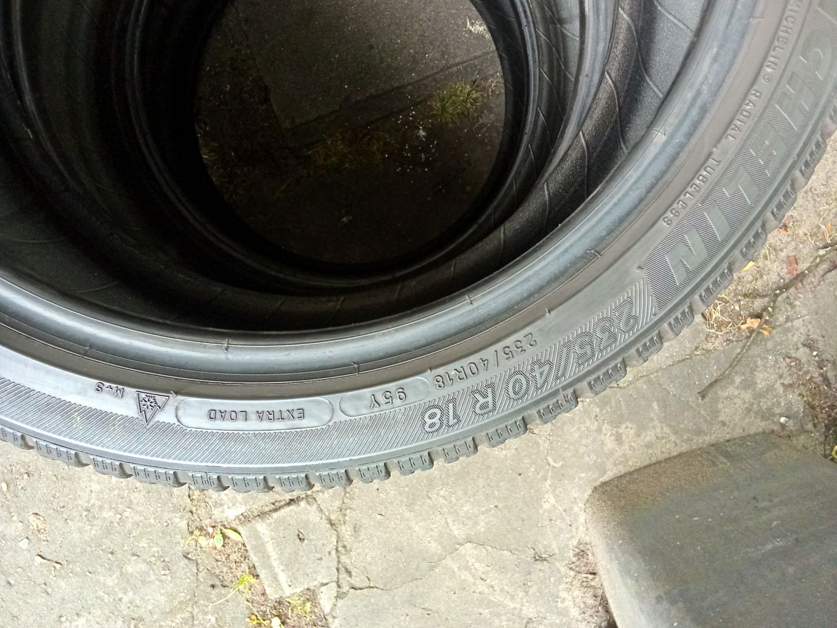 4szt NIE NAPRAWIANE 2x255/35R18 i 2x235/40R18, Michelin, 7mm bieżnika