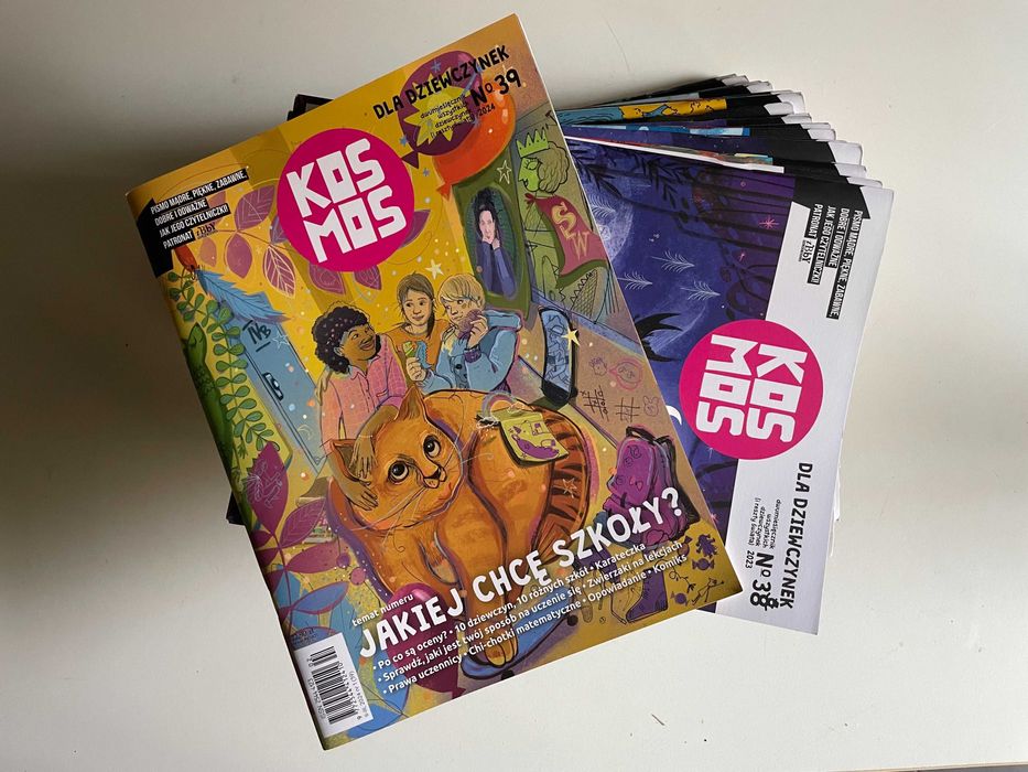 Kosmos dla dzieczynek - czasopismo (26 zeszytow)