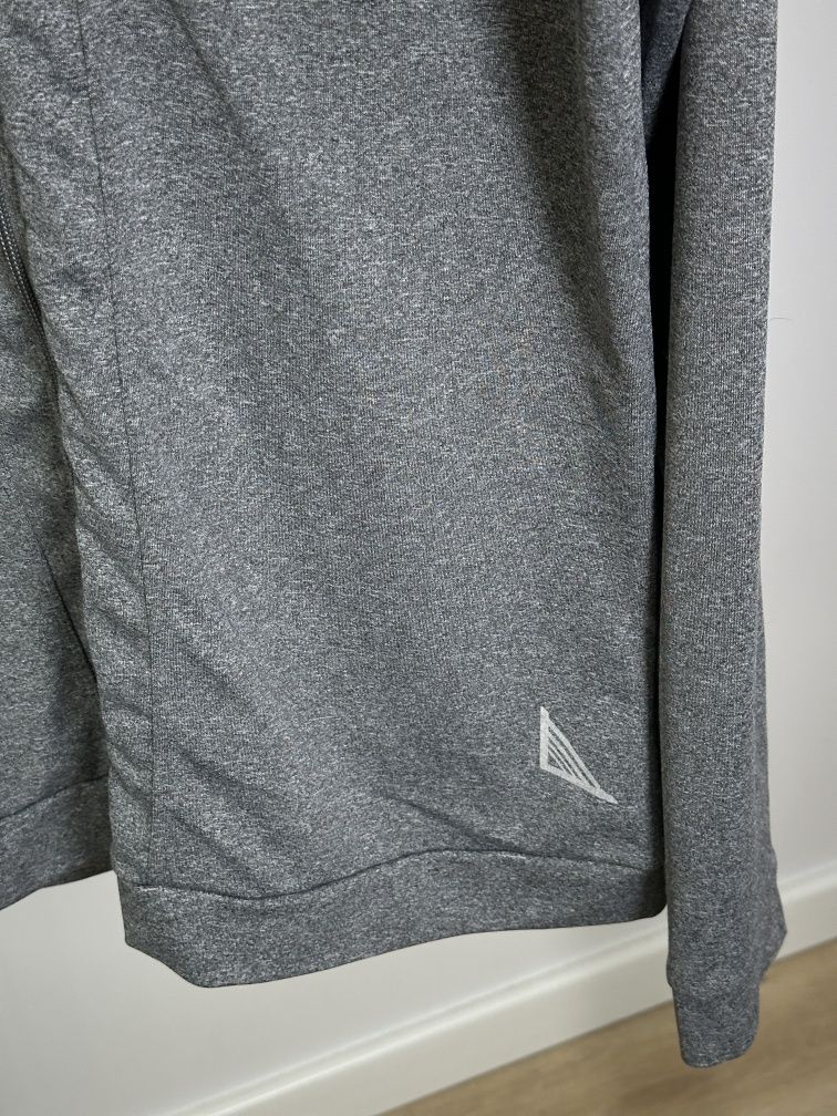 Szara sportowa bluza damska L