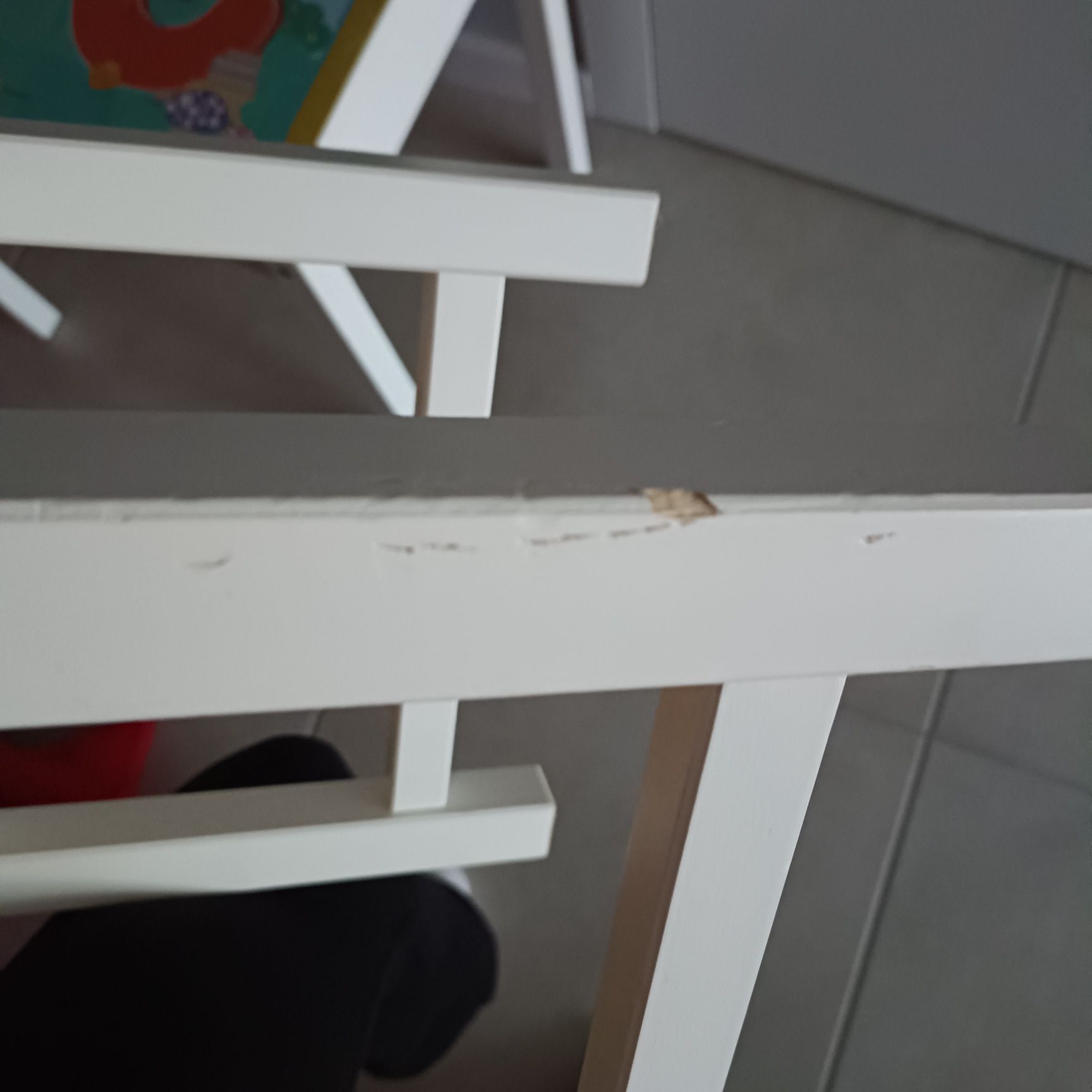 Zestaw krzesełko i stolik biurko dla dziecka Ikea Sundvik