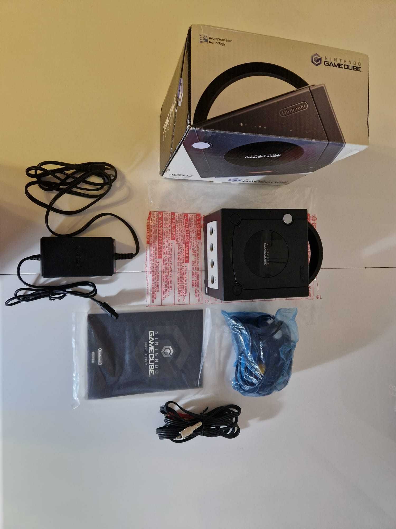 GAMECUBE Nintendo - Japończyk plus trzy gry