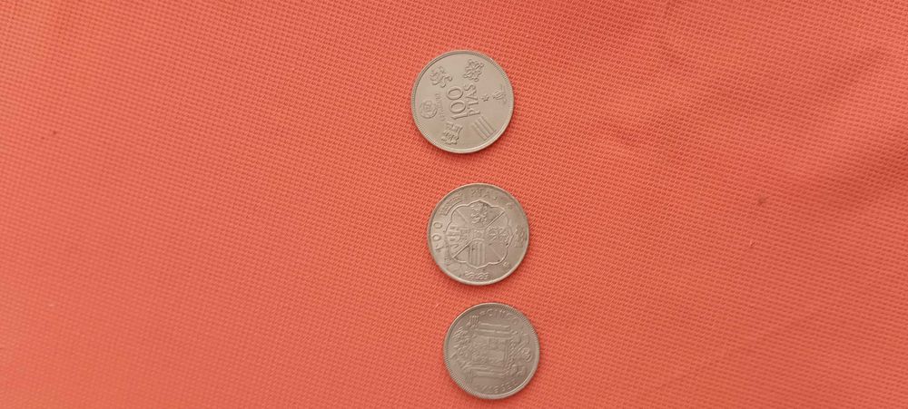 Moedas prata de Áustria, Canadá e Espanha