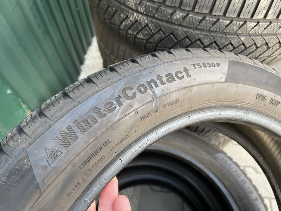 Шини зима 155/70R19 Continental TS850P 4шт супер стан