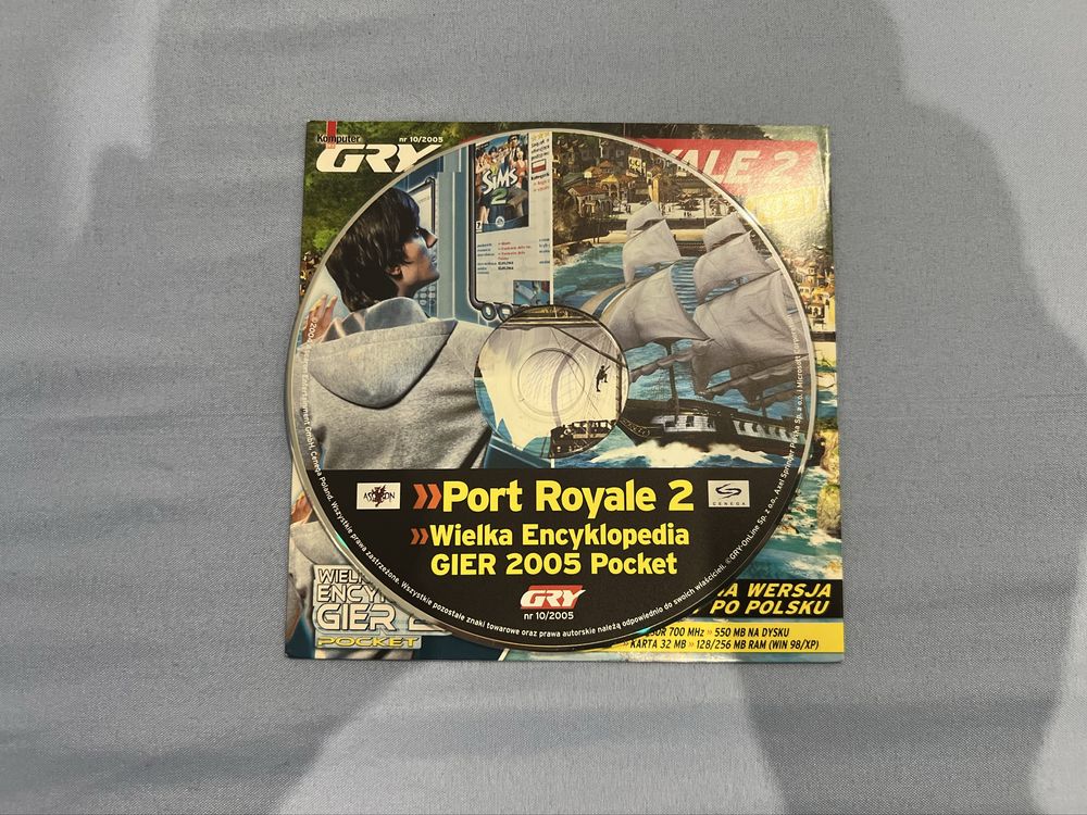 Port Royale 2 gra PC KŚ Gry 10/2005 Wielka Encyklopedia Gier 2005