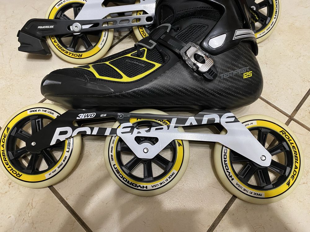 Rolki Rollerblade Tempest 125 3WD r. 46 do jazdy szybkiej