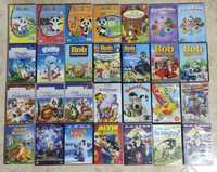 Vários filmes em DVDs para bebê criança Panda,bob o cronstrutor,Noddy