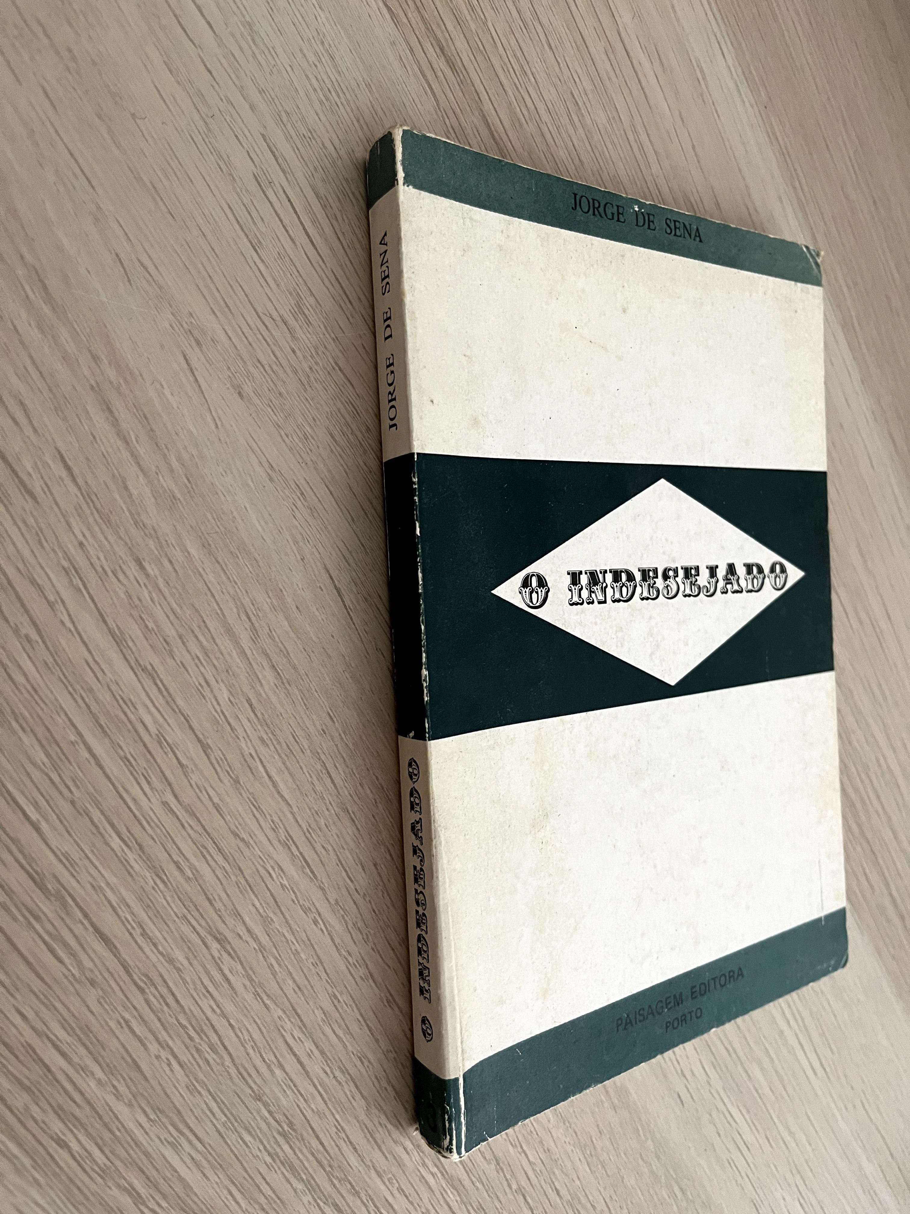 Livro O Indesejado de Jorge de Sena