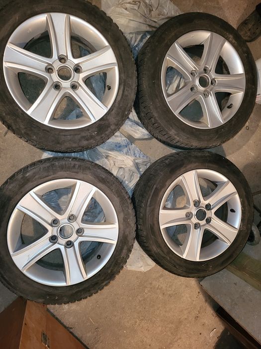 Koła zimowe 205/55/16 Mazda, felgi aluminiowe 5x114,3