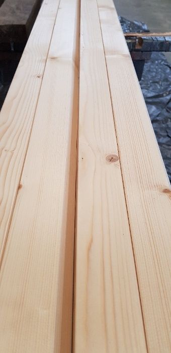 Kantówka/Deska elewacyjna ŚWIERK 24x68 mm profil ROMB