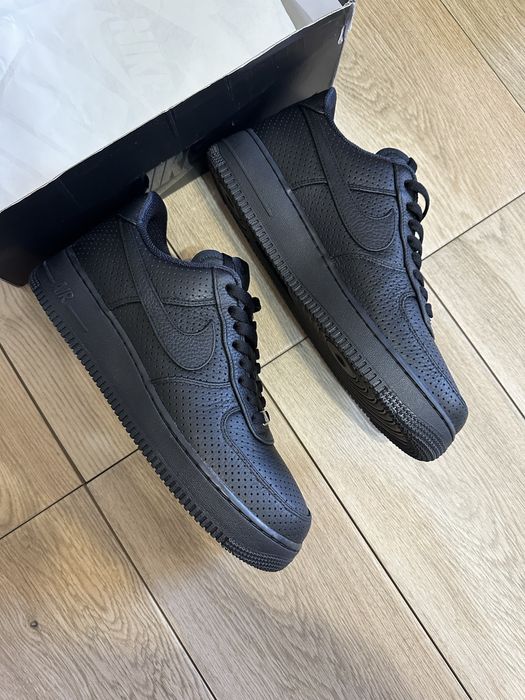 Nike Air Force 1 SP Xld Black HF8189-001 (Premium Perforated Leather)
