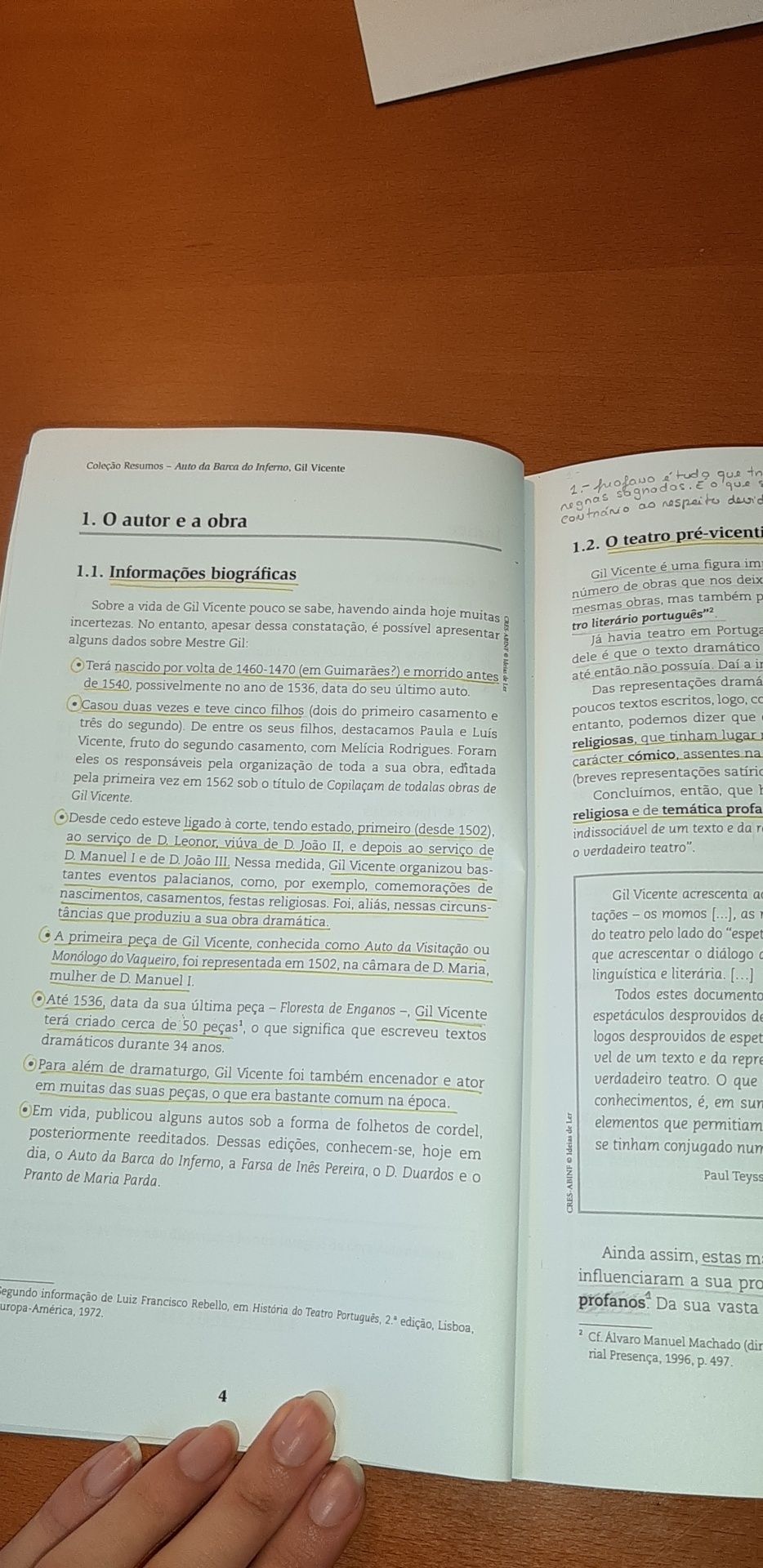 livro resumos 9 ano