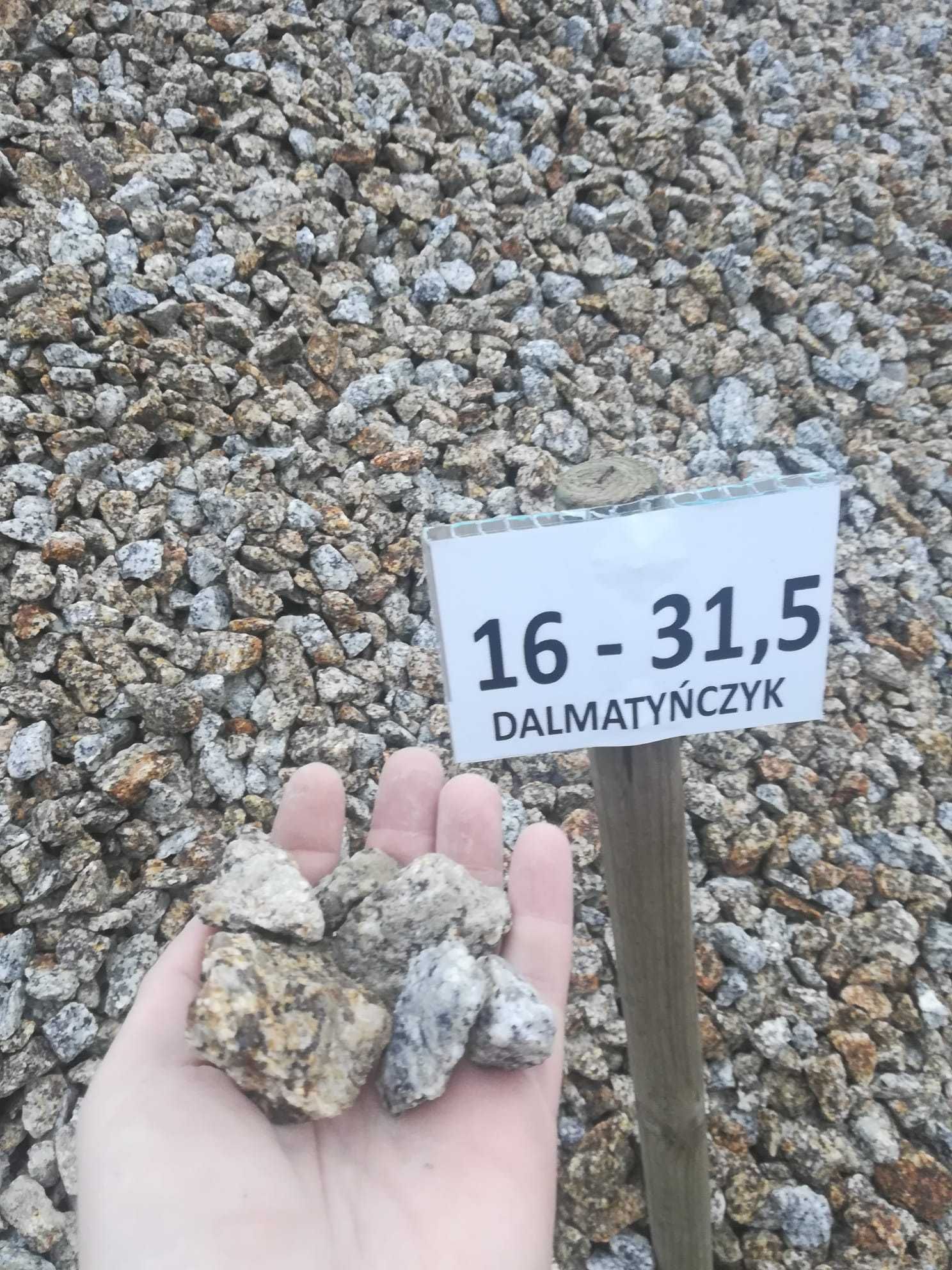 Kruszywo kliniec piasek dalmatyńczyk szlaka otoczak ziemia JAKOŚĆ!