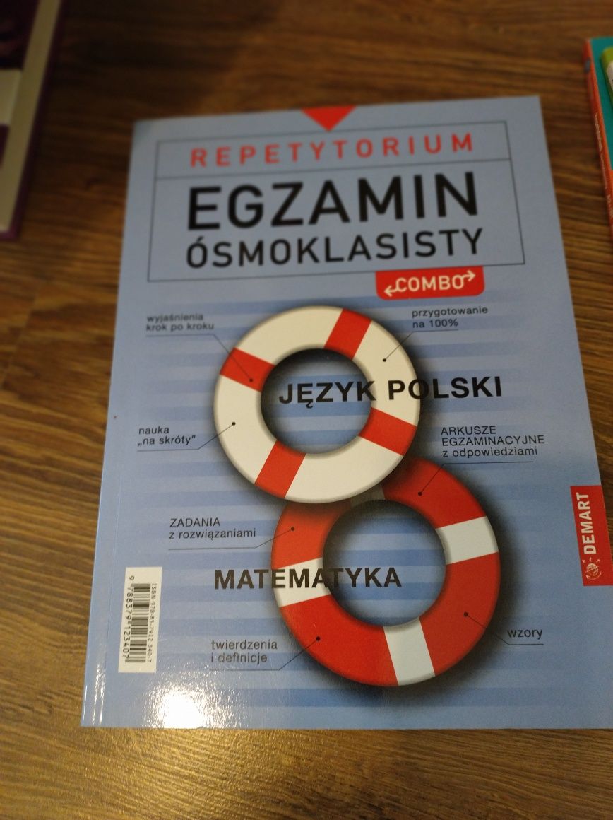 Egzamin ósmoklasisty repetytorium matematyka język polski