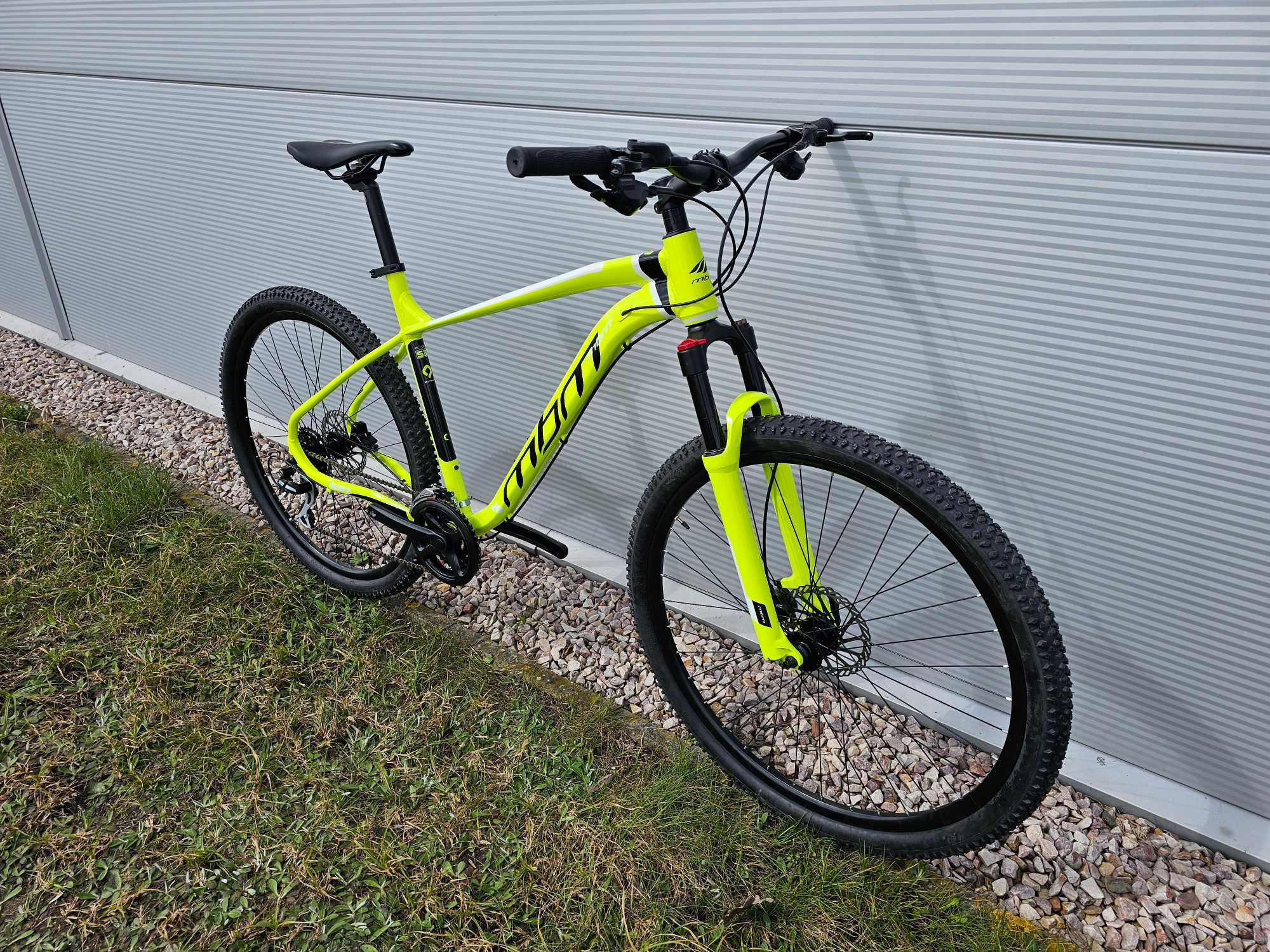 Okazja! Tani rower górski MTB MBM QUARX 29'' neon rozmiar 53/21 48/19