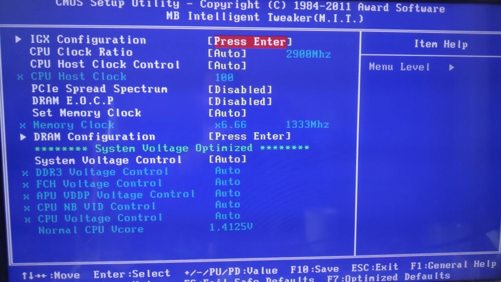 Płyta główna Gigabite działa
