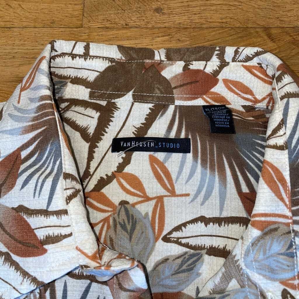 Van Heusen męska modna hawajska koszula Rozm. XL - Nowa Metki