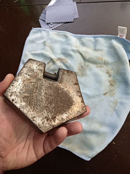 Cadeado do Século XVIII, completo.