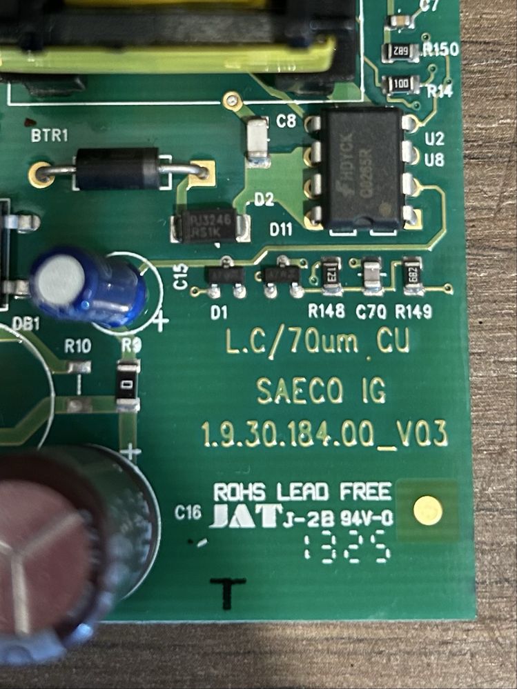 Saeco Syntia Cappuccino SUP037DRJ płyta główna elektronika