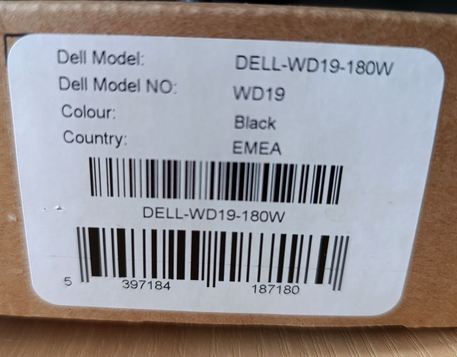 Док станція DELL DW19 180W