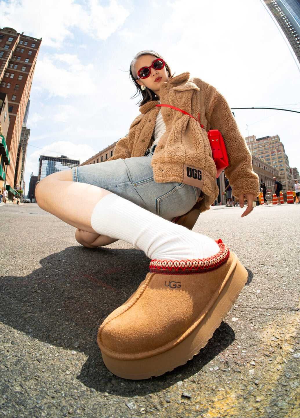 Черевики UGG Tazz Slipper Chestnut