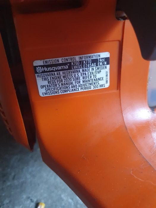 Бензоріз Husqvarna k760